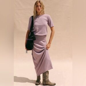 NWT Free People Isabella Sweater Skirt Set